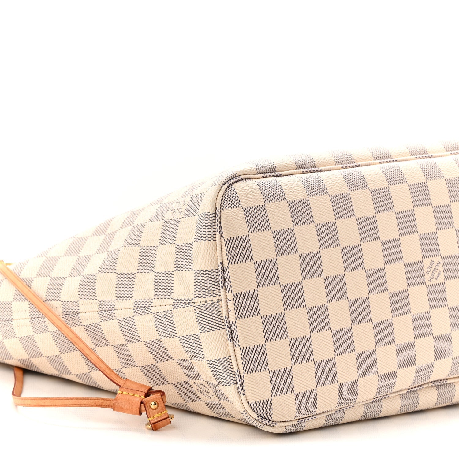 Damier Azur Neo Neverful lMM Rose Ballerine