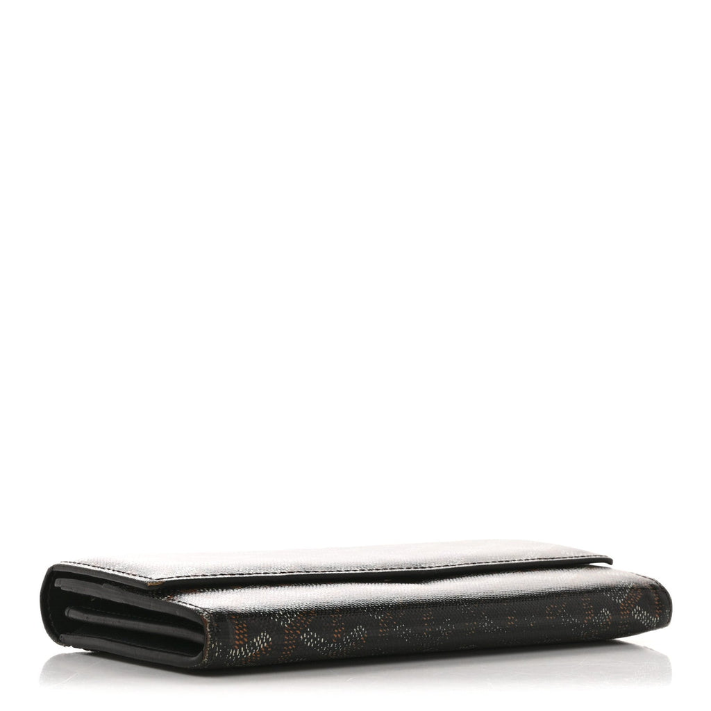 Goyardine Varenne Long Wallet Black