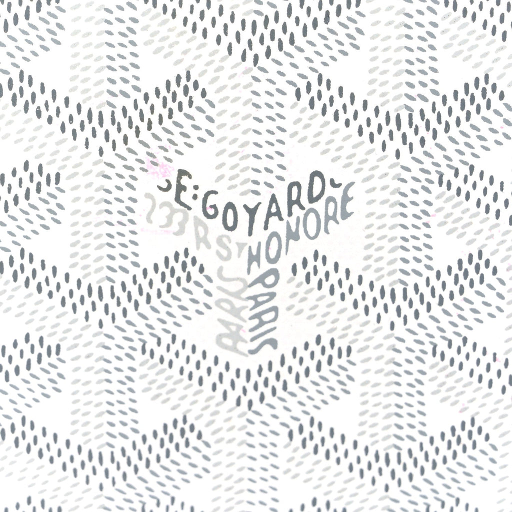 Goyardine Senat Pochette MM White