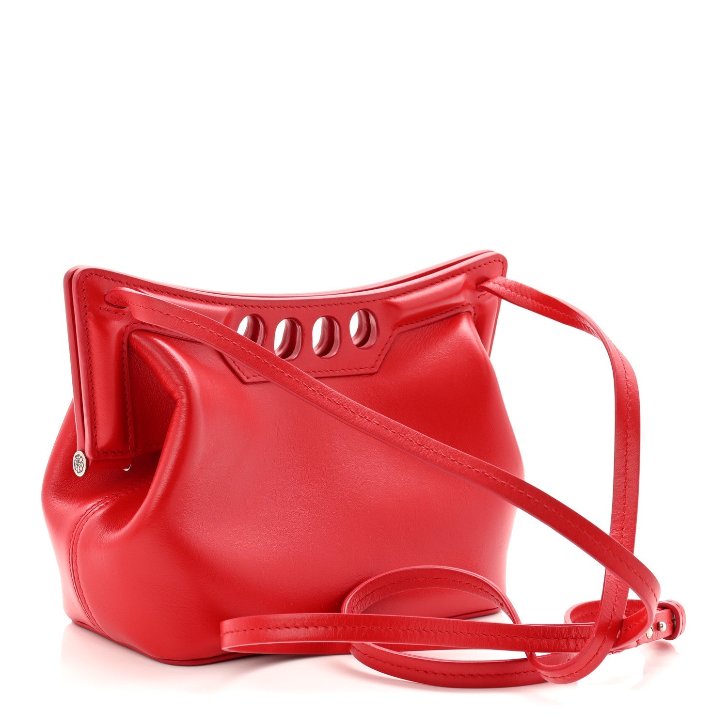 Calfskin The Peak Mini Bag Welsh Red