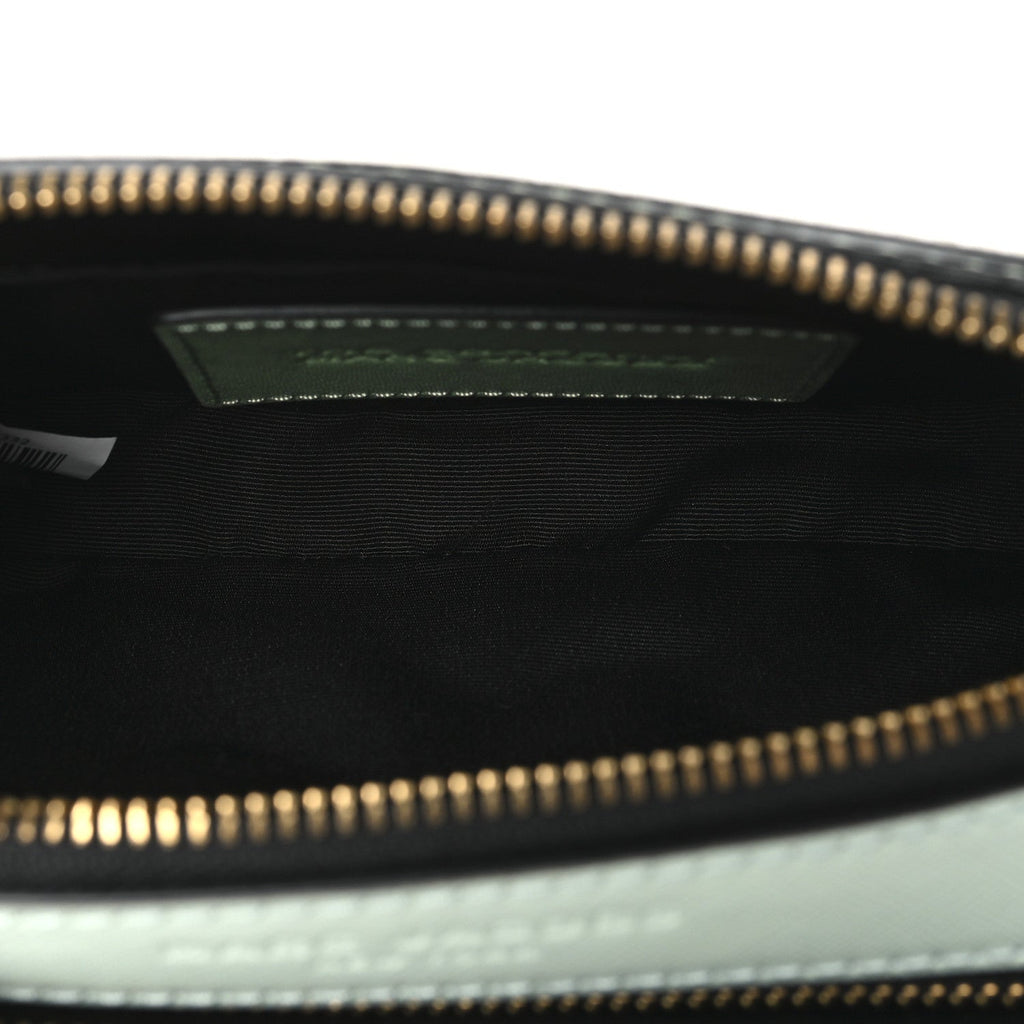 Saffiano Small Snapshot Camera Bag Mint Multicolor