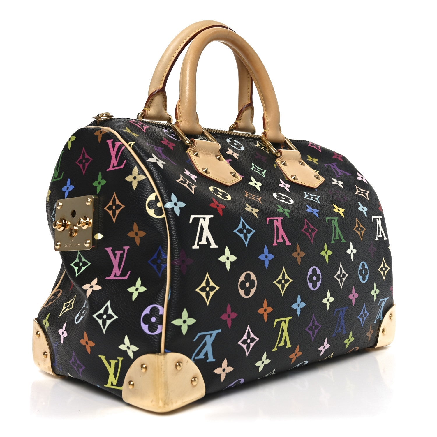 Monogram Multicolor Speedy 30 Black