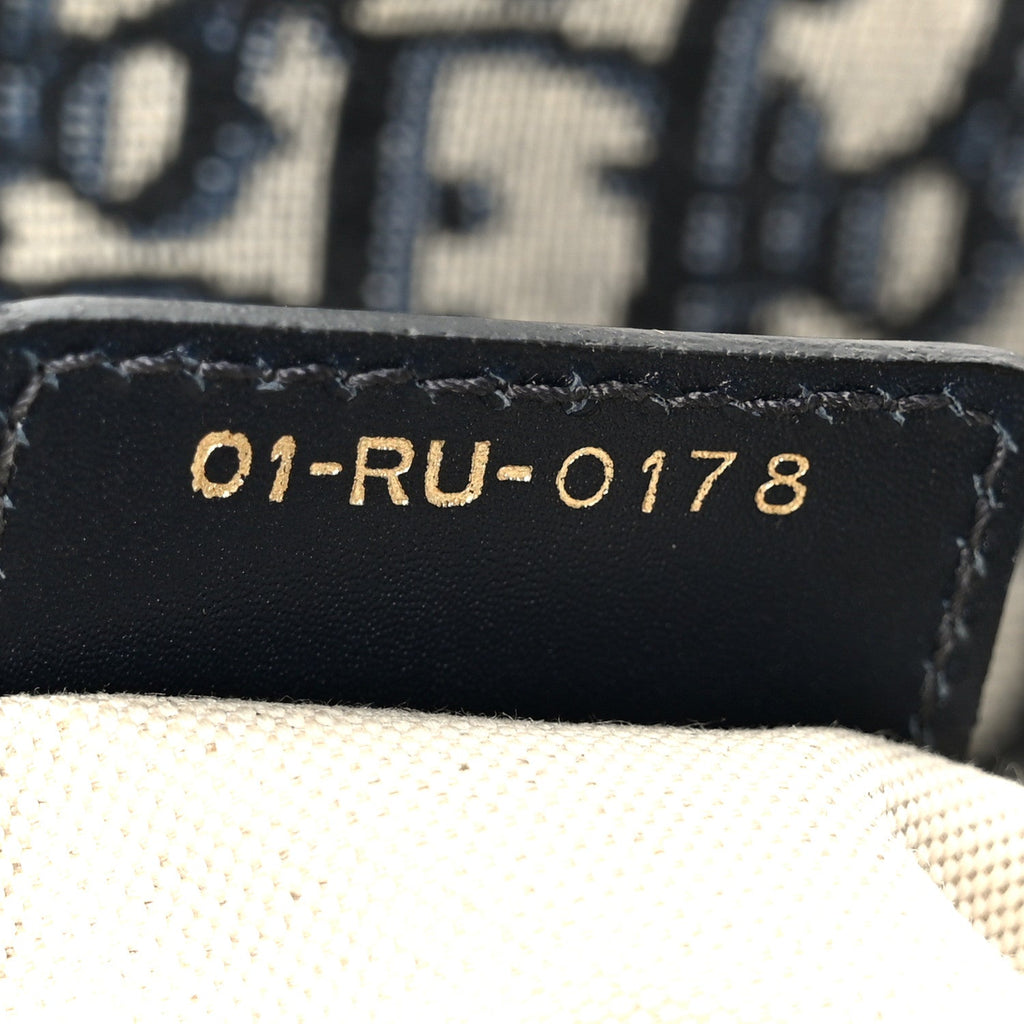 Oblique Saddle Bag Blue