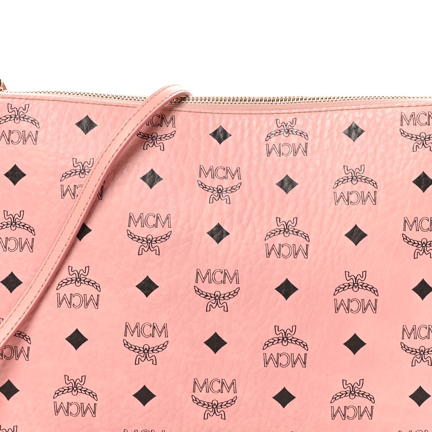 Visetos Medium Crossbody Pouch Soft Pink