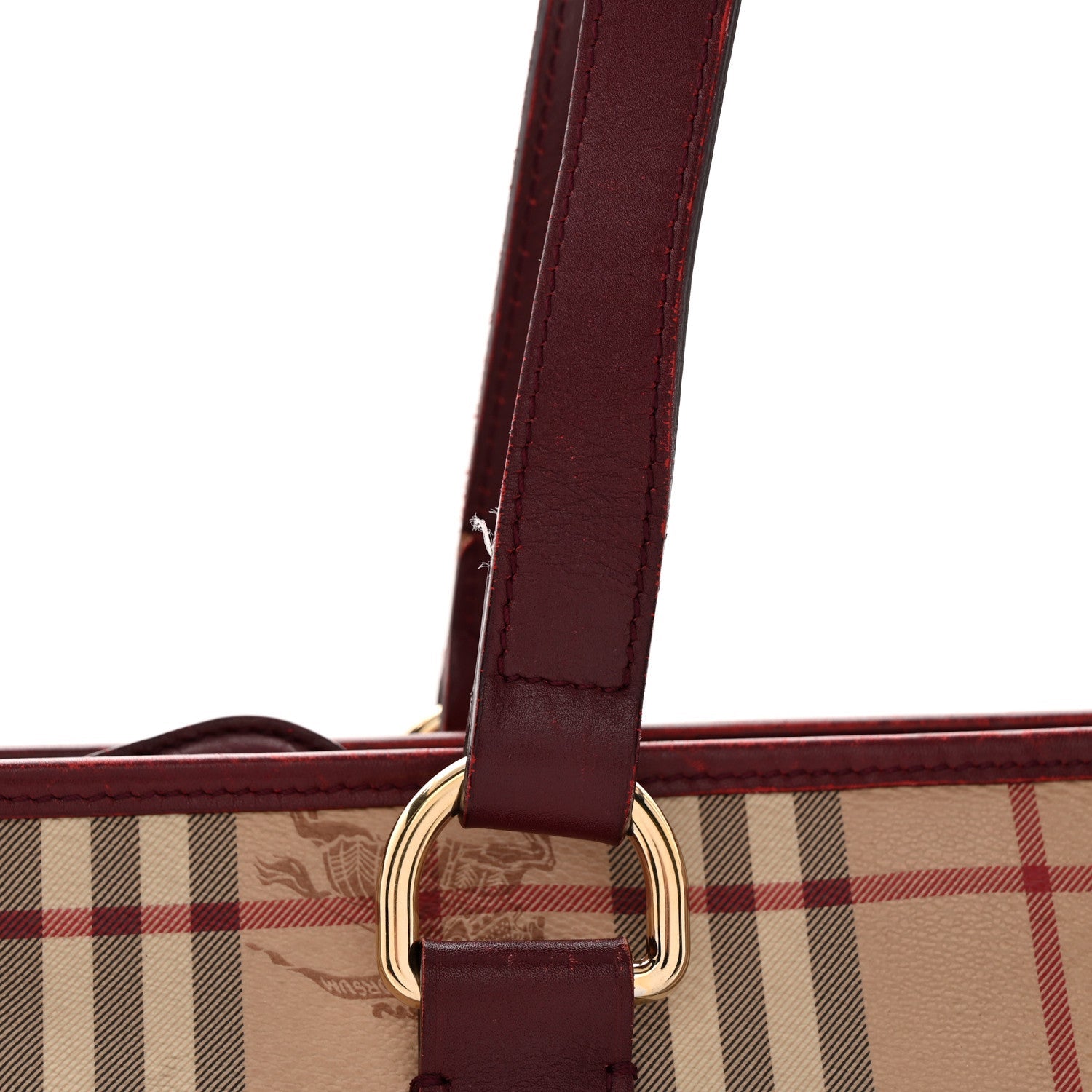 Haymarket Check Medium Regent Tote Red