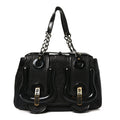 Nappa Patent B Bag Black