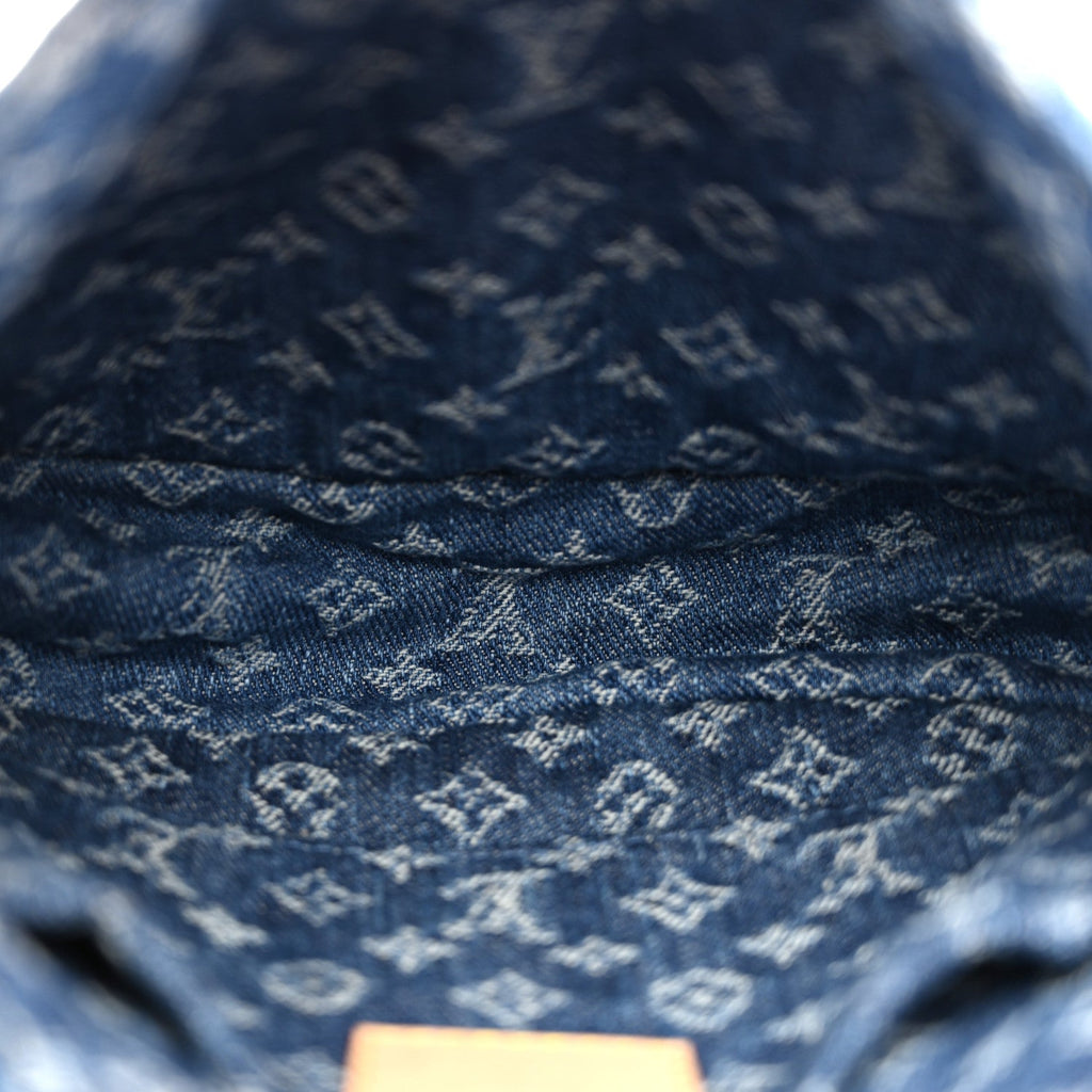 Monogram Denim Sunset Blue