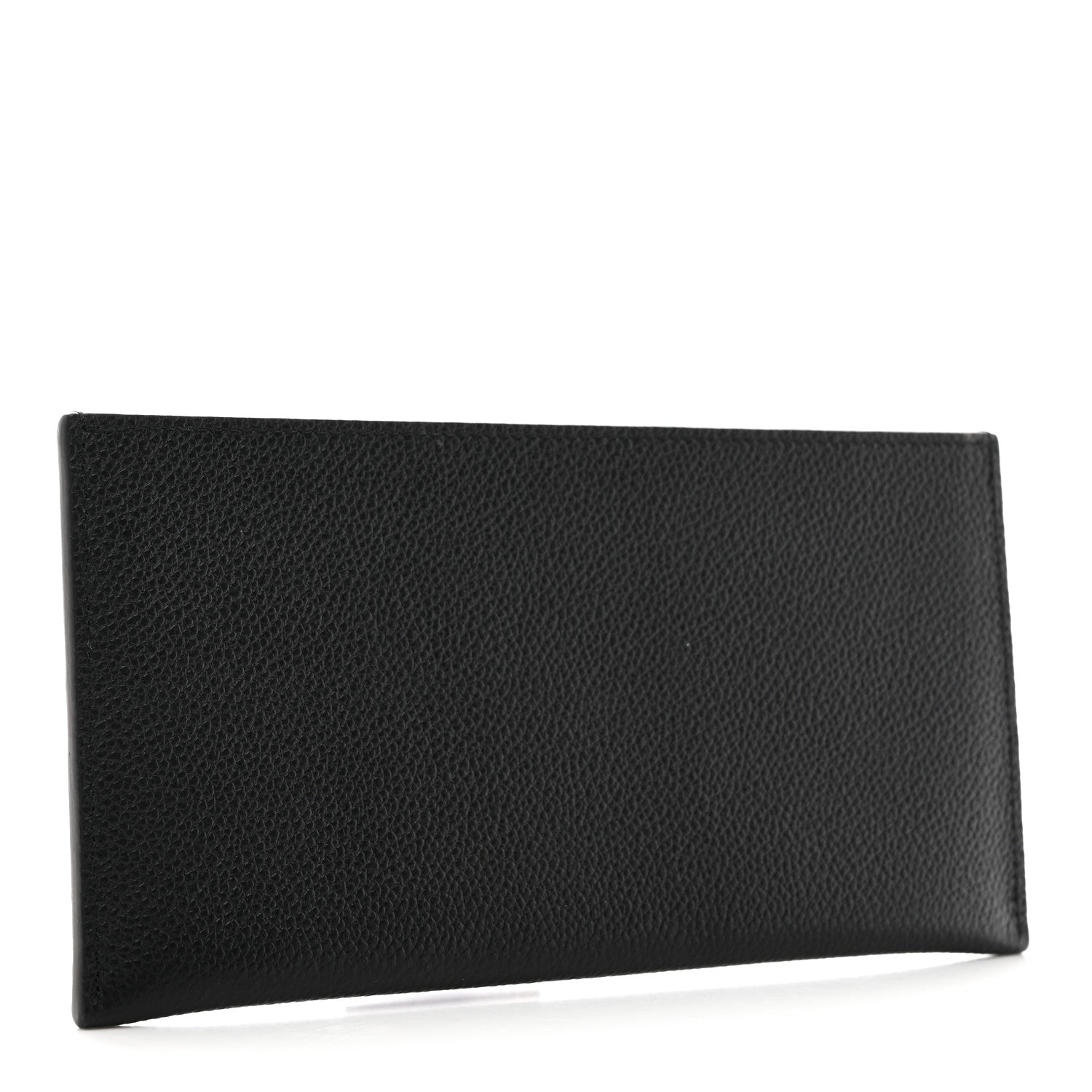 Calfskin Felicie Chain Wallet  Holder Insert Black