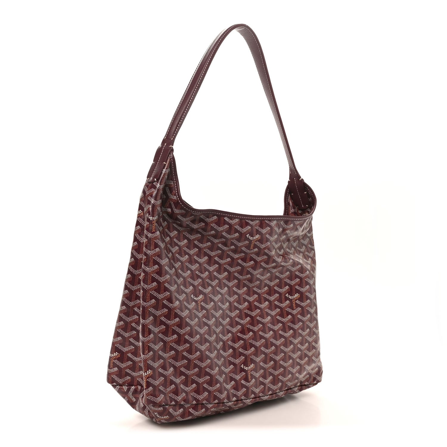 Goyardine Boheme Hobo Burgundy
