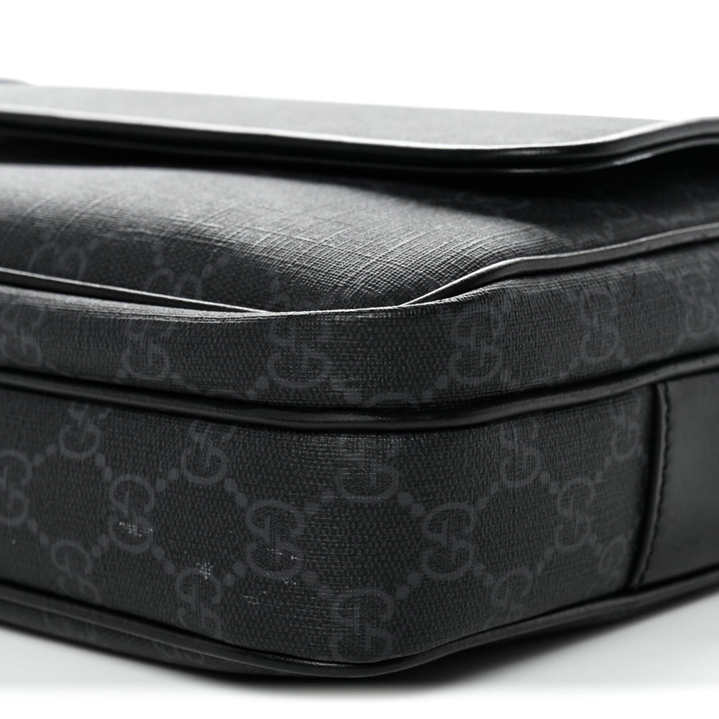 GG Supreme Monogram Small Crossbody Bag Black