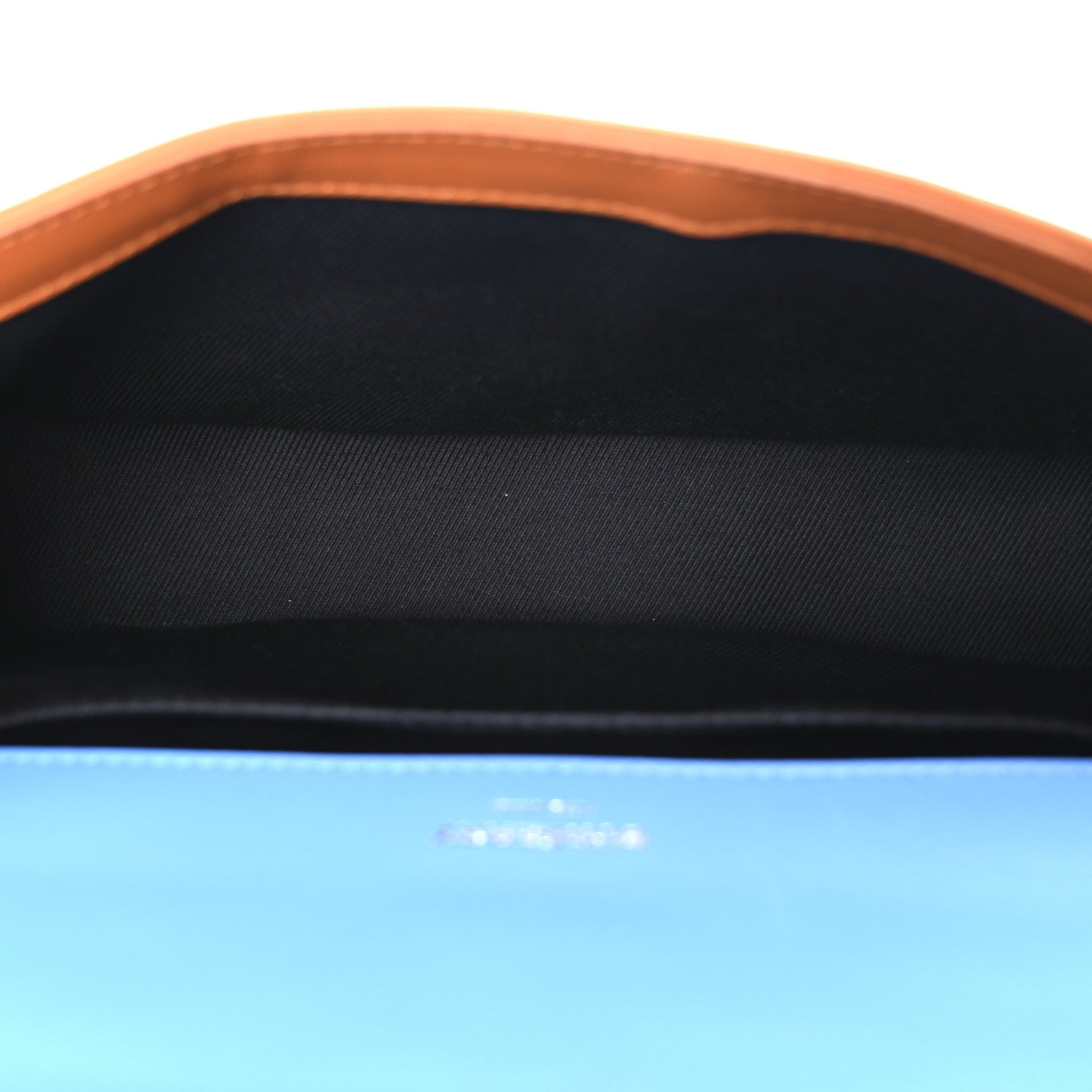 Lambskin Quilted Small Lola Bag Cyan Blue Orange Pink