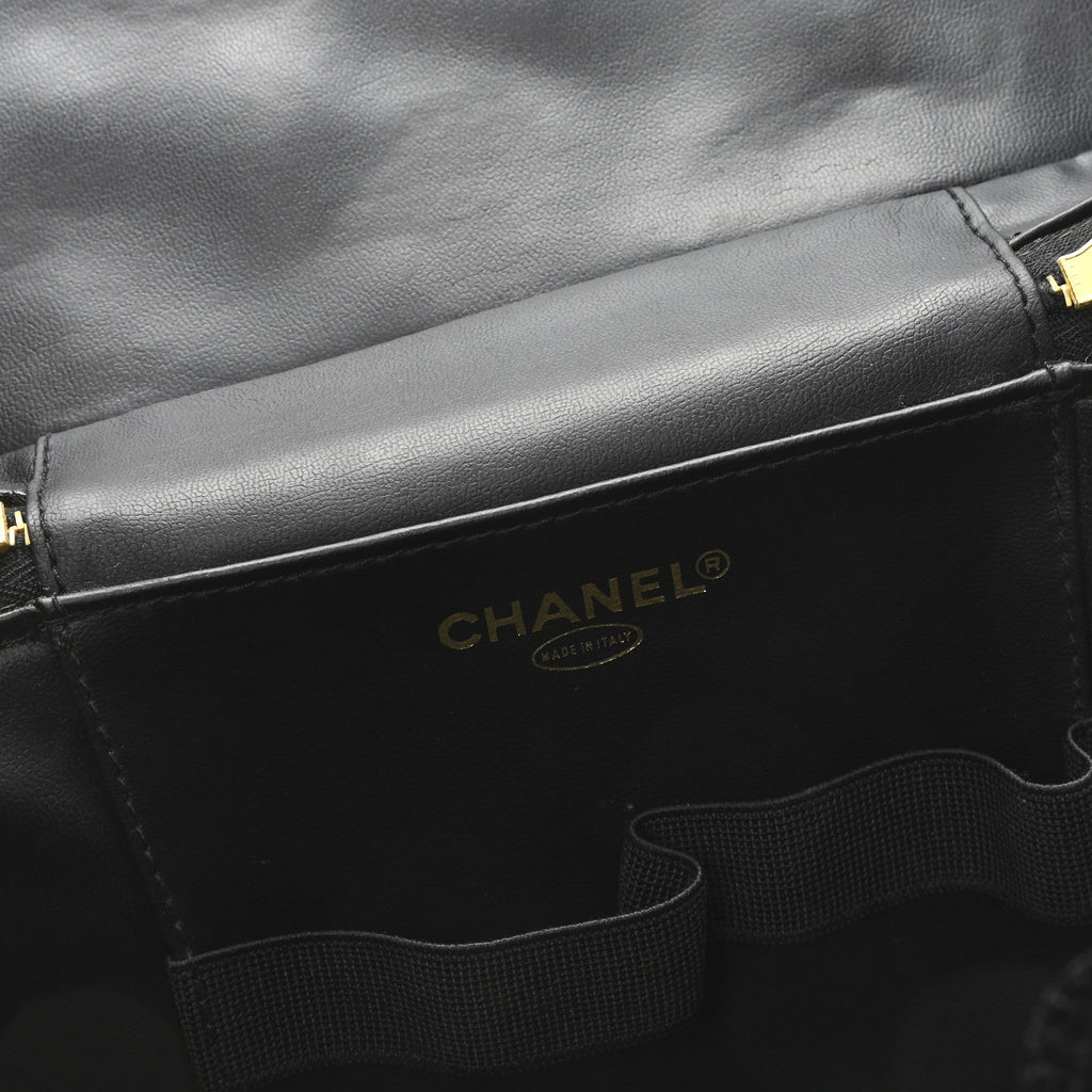 Caviar CC Vanity Train Case Black