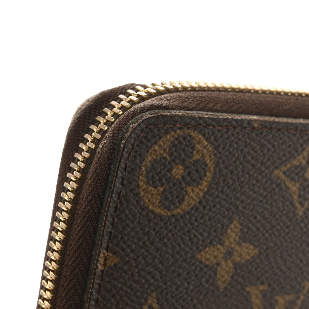 Monogram Clemence Wallet Fuchsia