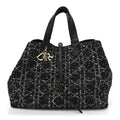 Tweed Cannage Large Toujours Black White