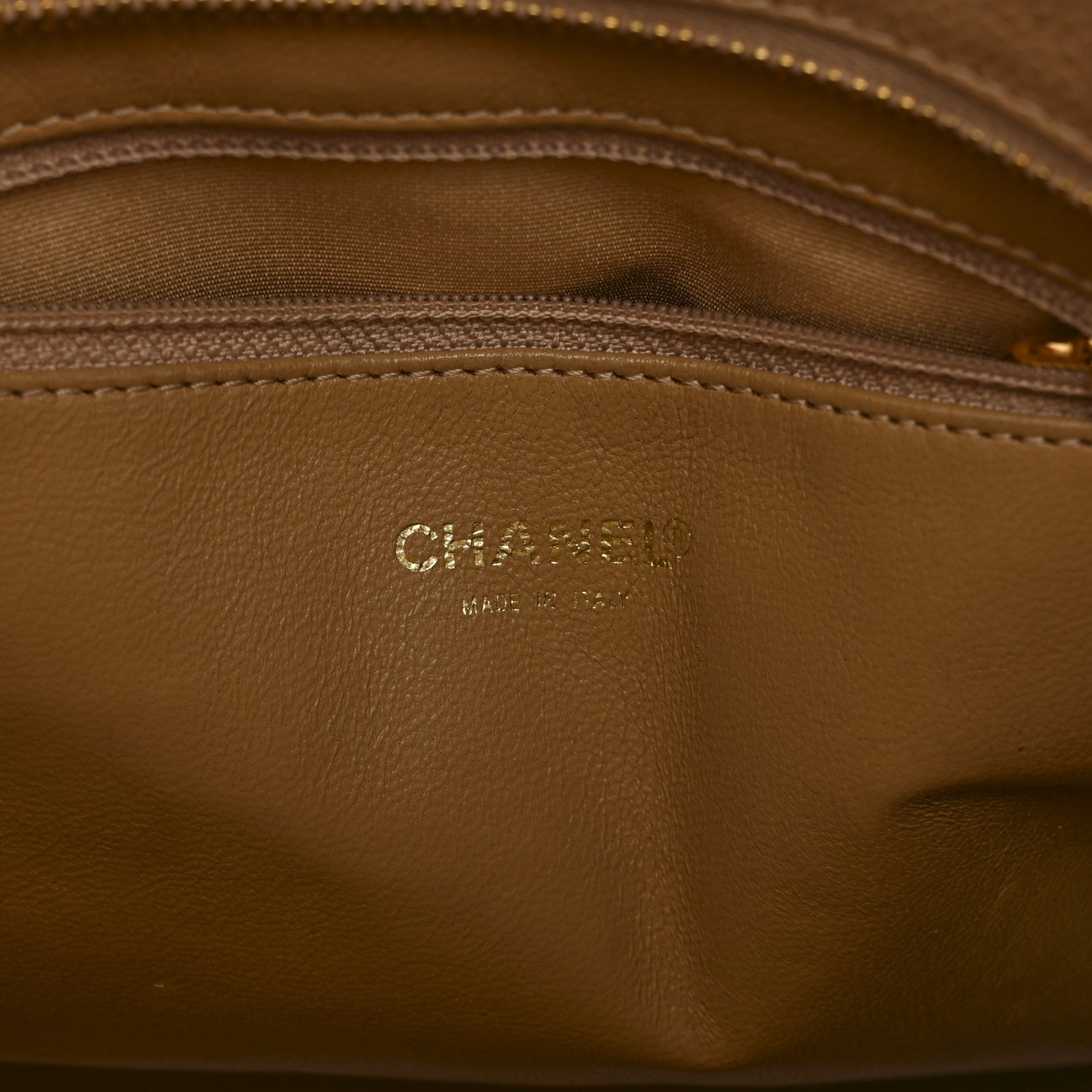 Caviar Quilted Medallion Tote Beige