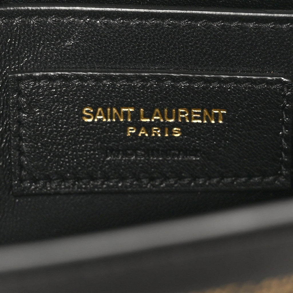 Calfskin Reverse Satchel Black