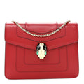 Calfskin Serpenti Forever Crossbody Bag Red