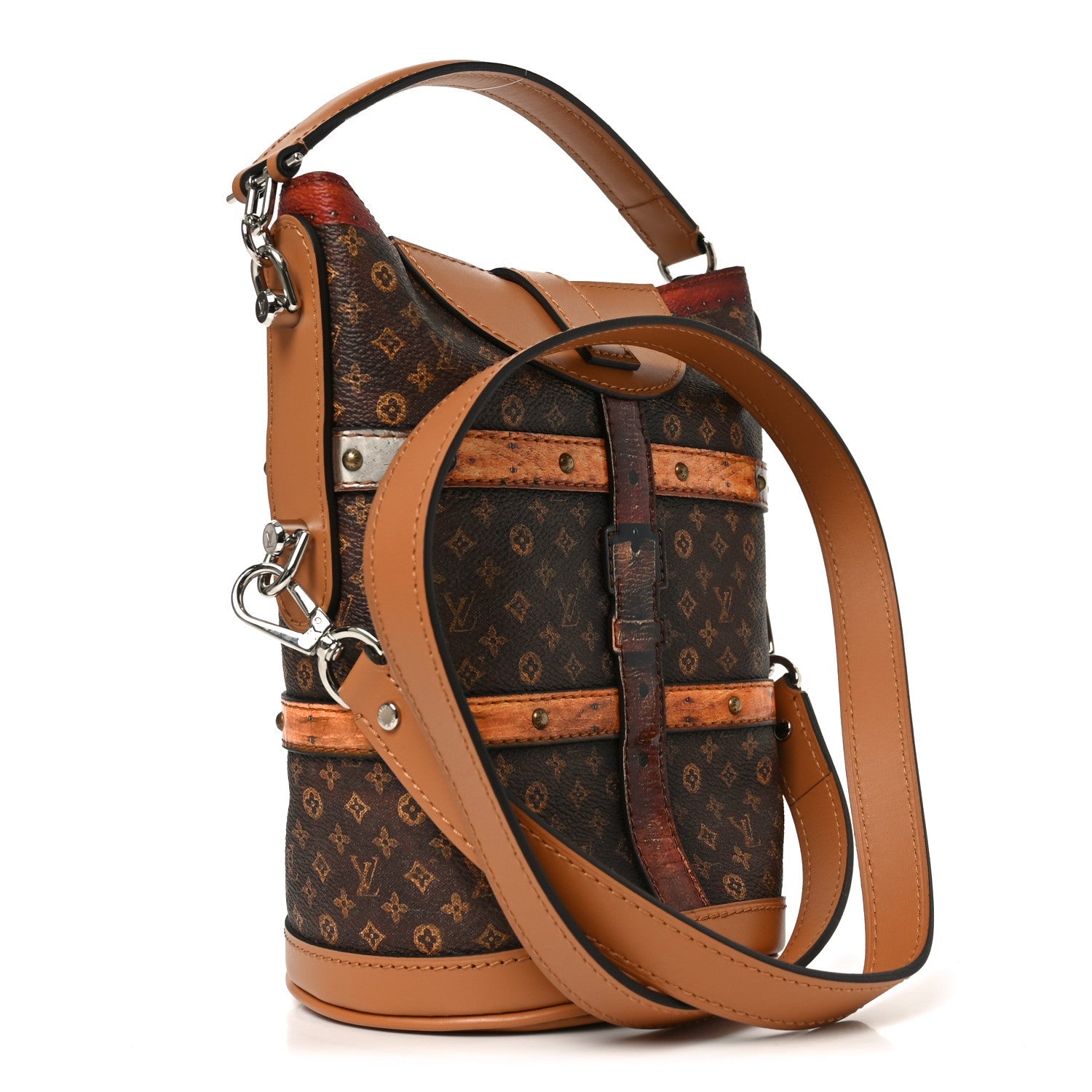 Transformed Monogram Time Trunk Duffle Bag