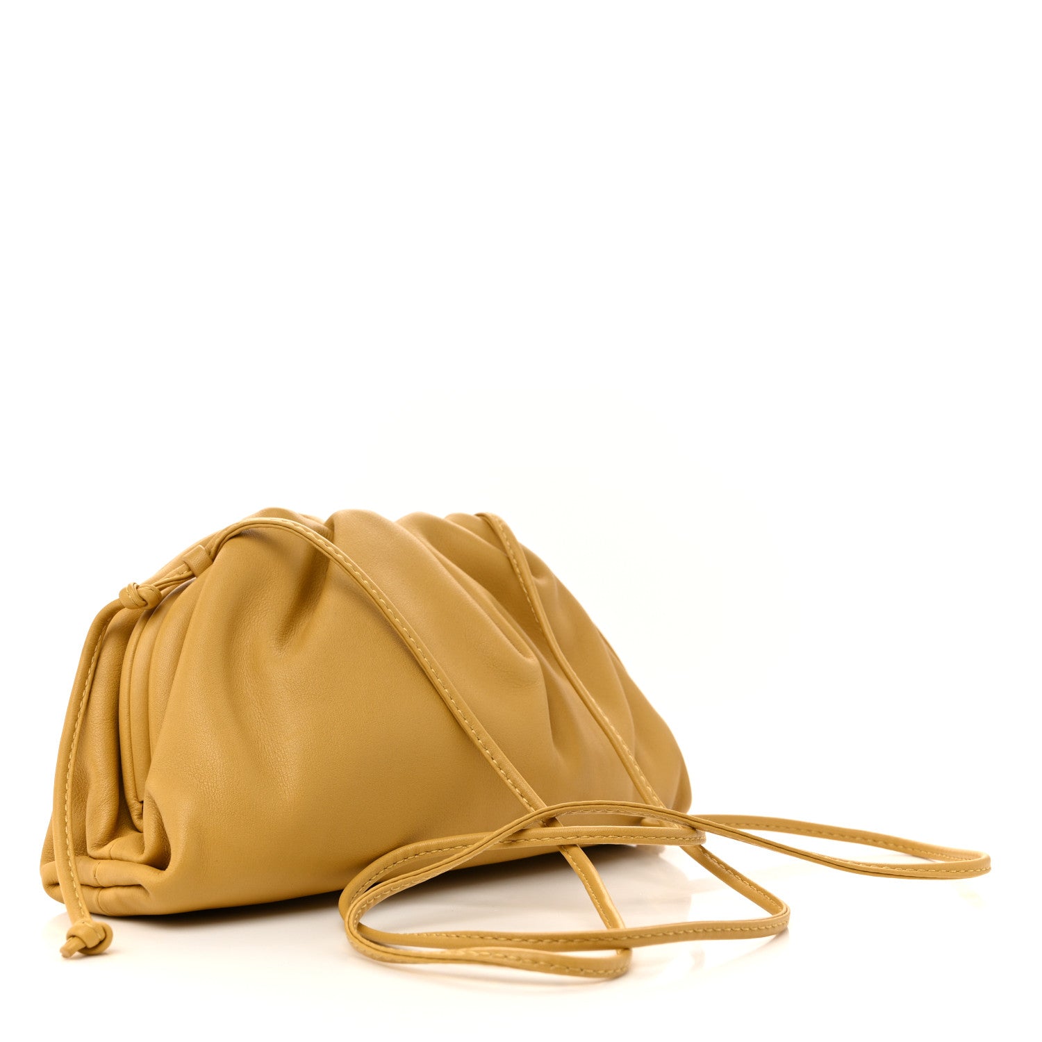 Butter Calfskin The Mini Pouch Butterscotch