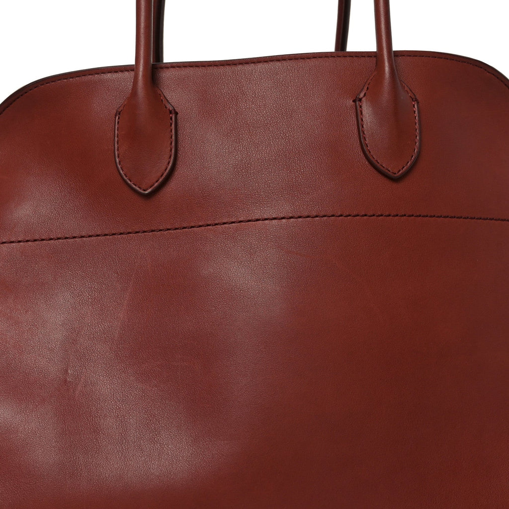 Polished Saddle Calfskin Soft Margaux 15 Cognac