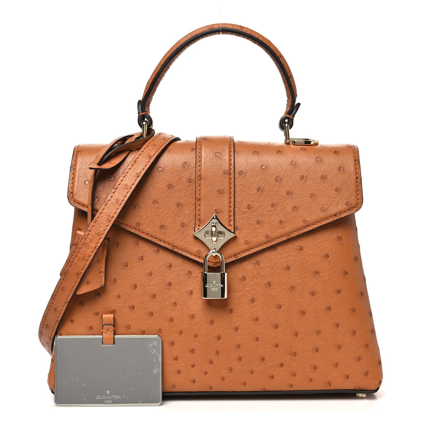 Ostrich Rose Des Vents PM Cognac