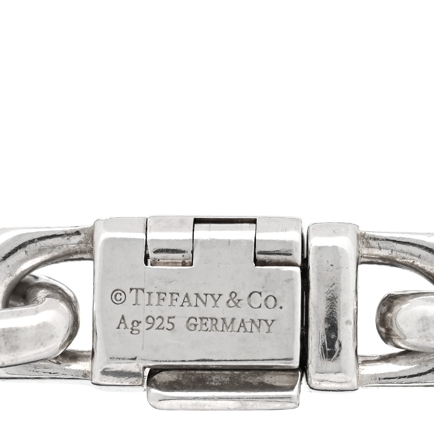 Sterling Silver 1837 Makers ID Chain Bracelet