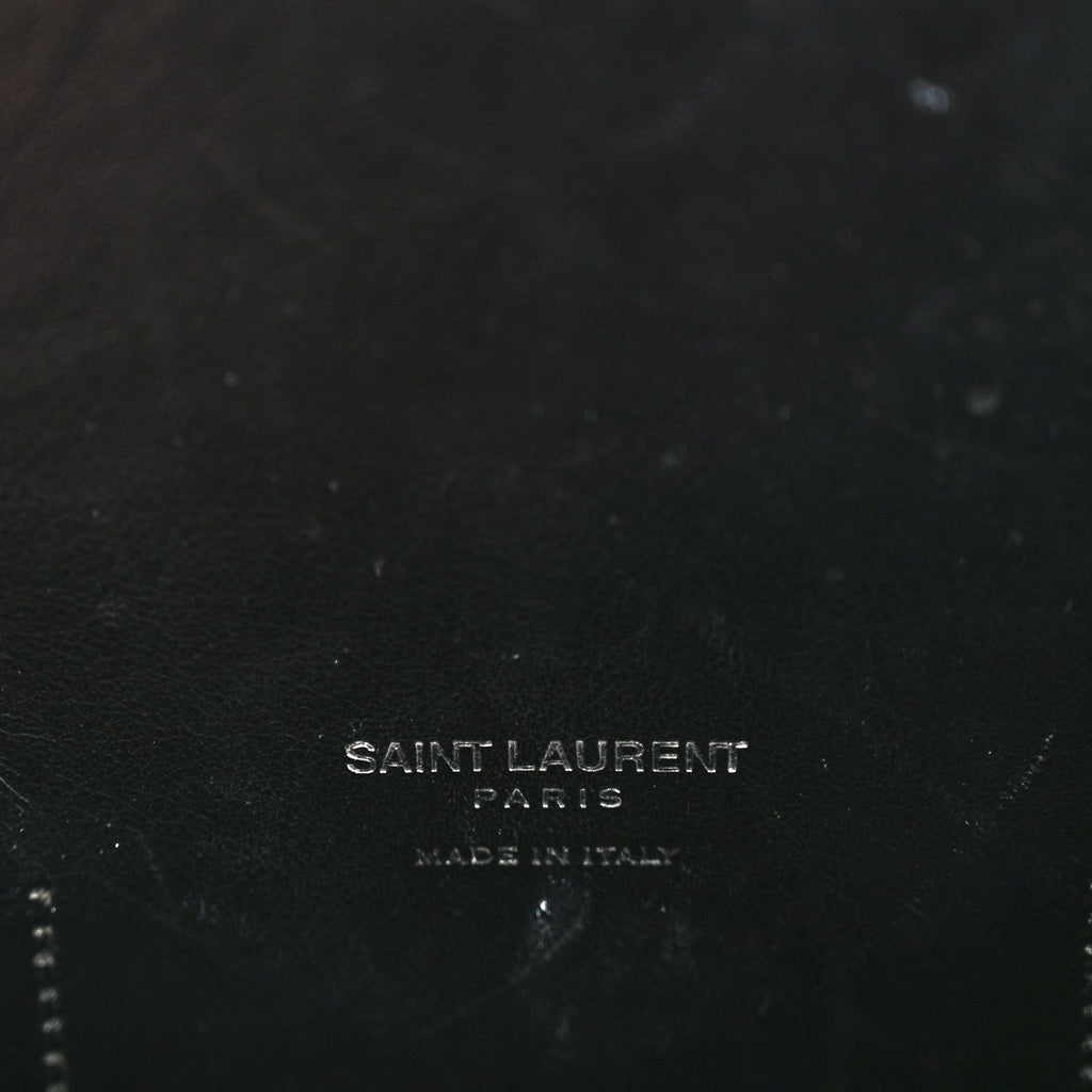 Grained Calfskin Small Sac De Jour Black