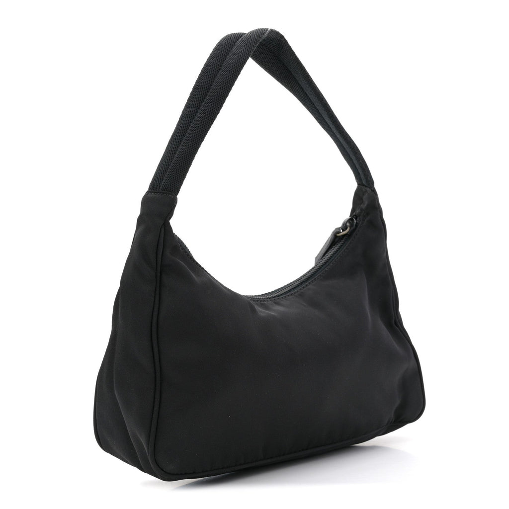 Tessuto Nylon Sport Mini Shoulder Bag Black