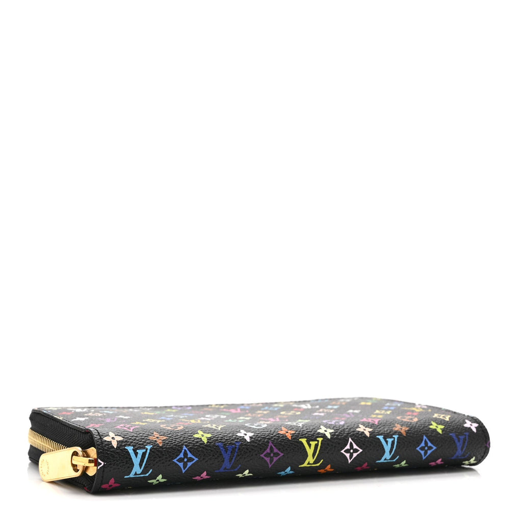 Monogram Multicolor Zippy Wallet Black Grenade
