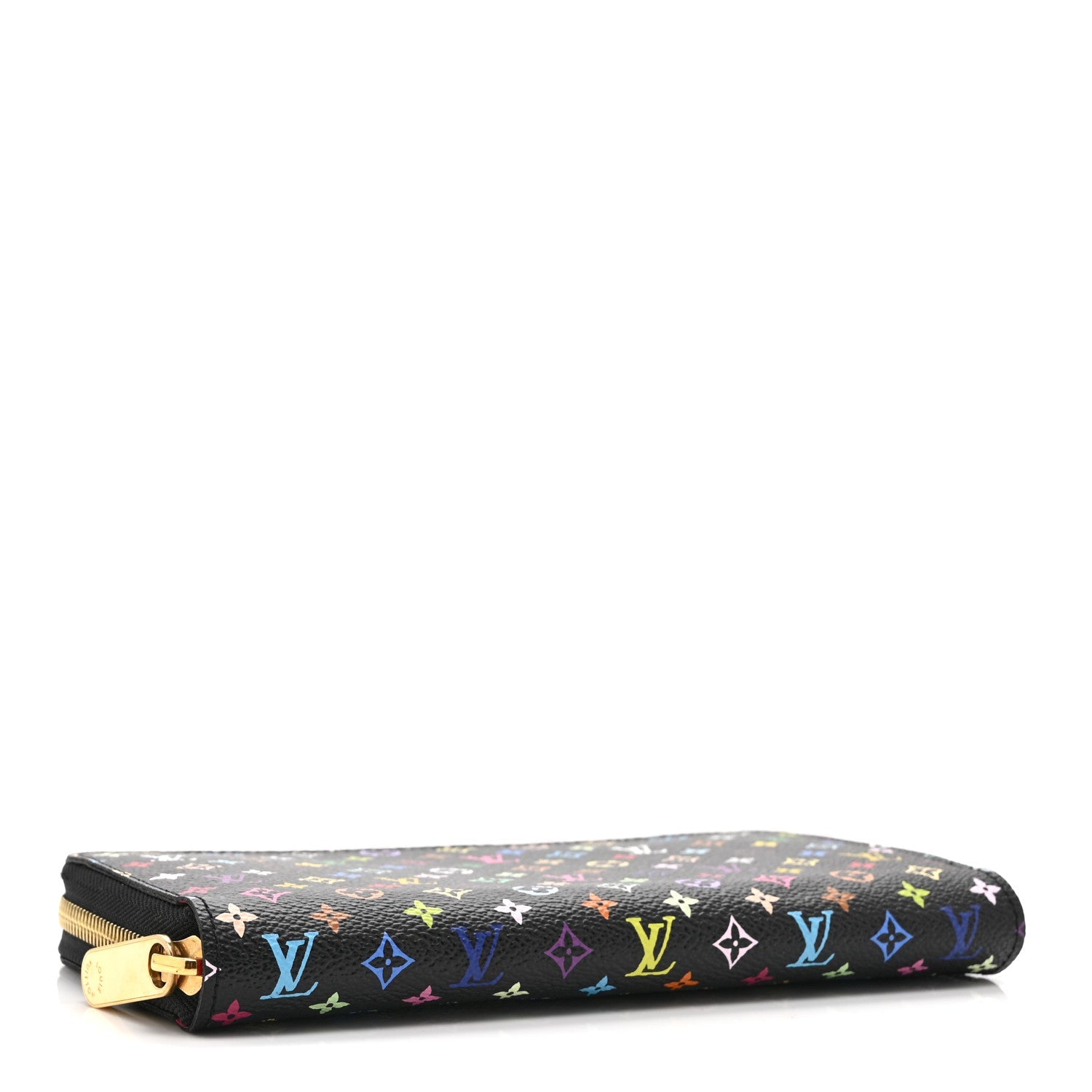 Monogram Multicolor Zippy Wallet Black Grenade