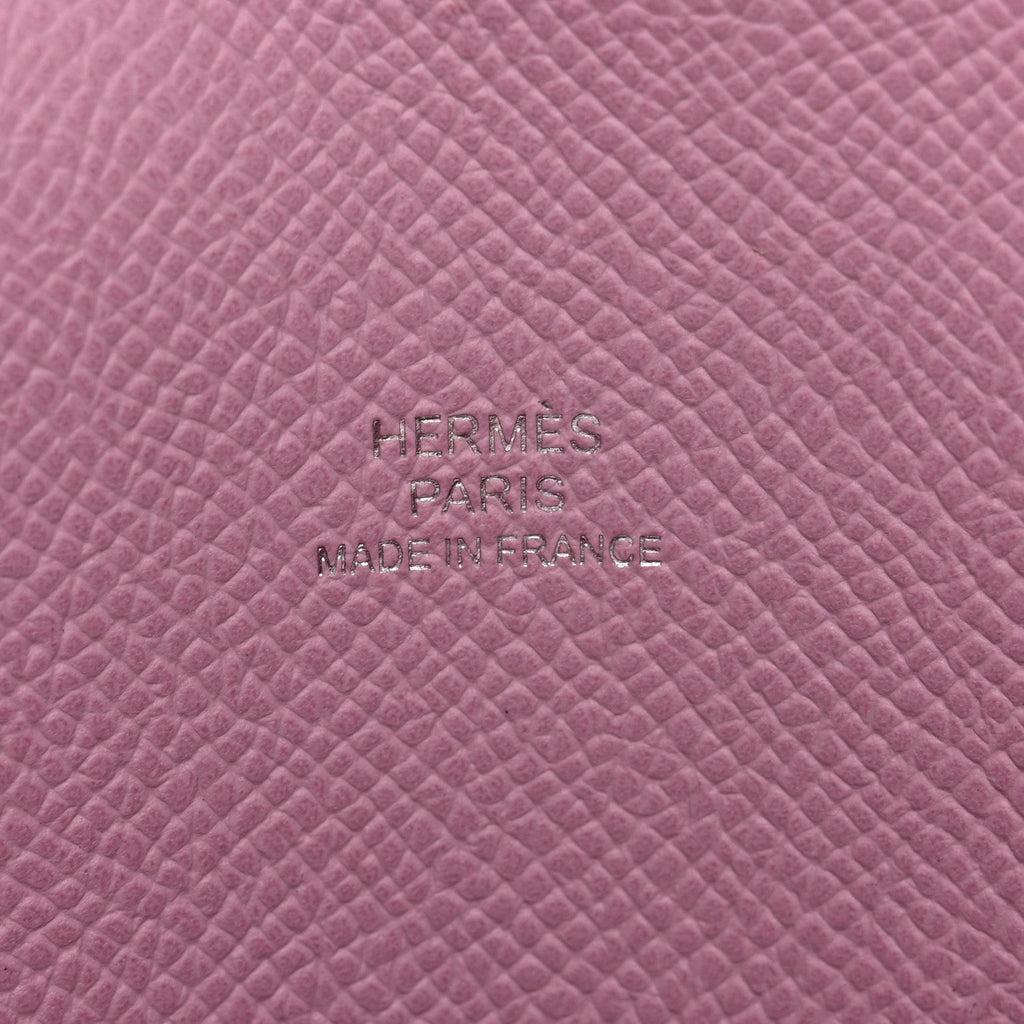 Epsom Hermesnap Wallet Mauve Sylvestre