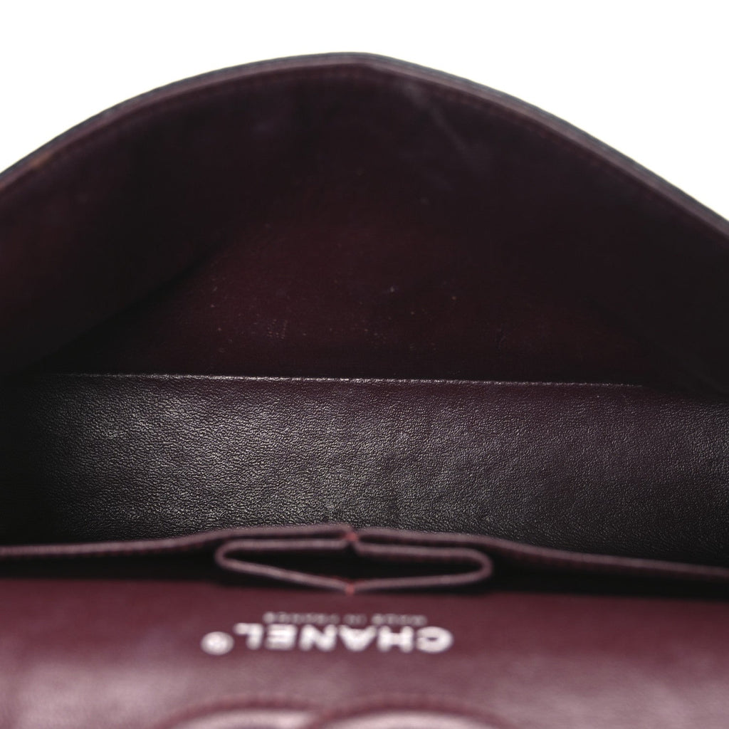 Caviar Quilted Small Double Flap Black