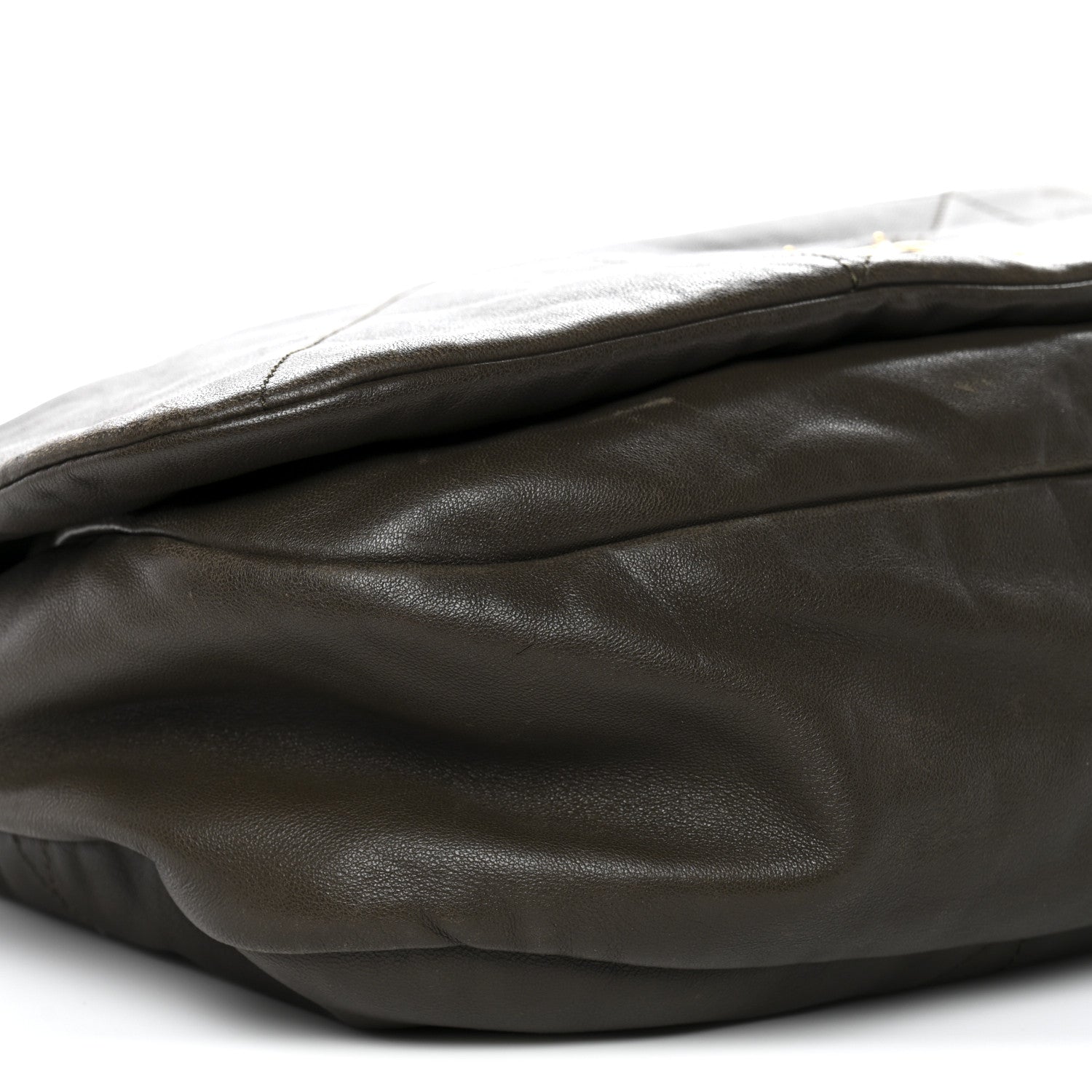 Lambskin Matelasse Monogram Large Jamie 4.3 Light Musk