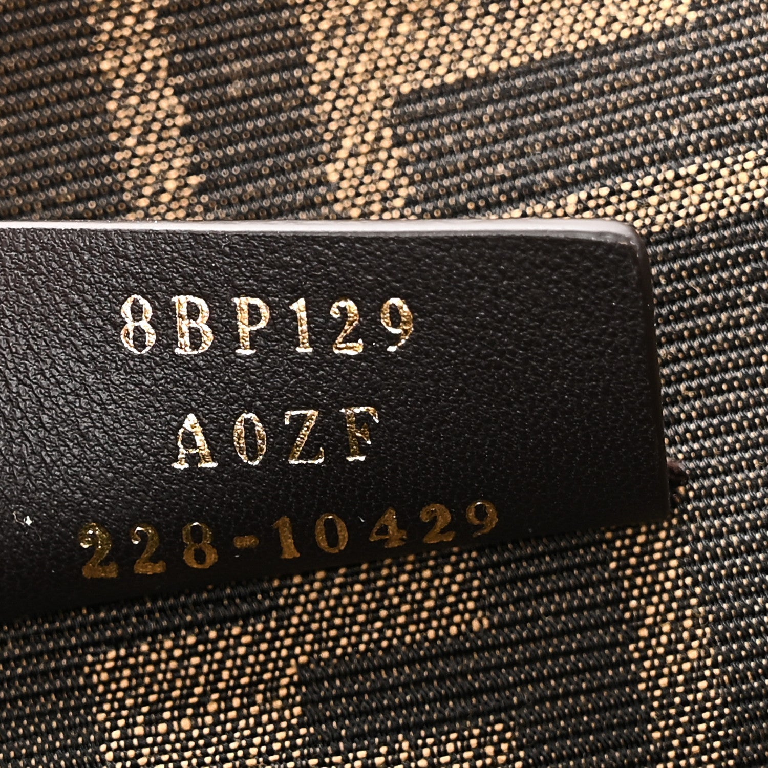 Snakeskin Small Fendi First Asfalto