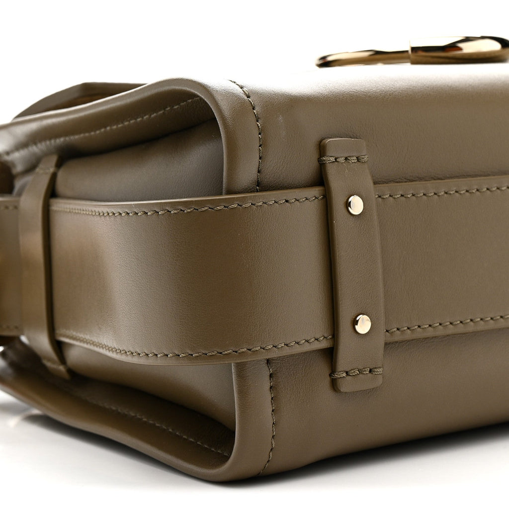 Calfskin Mini Tess Day Bag Motty Grey