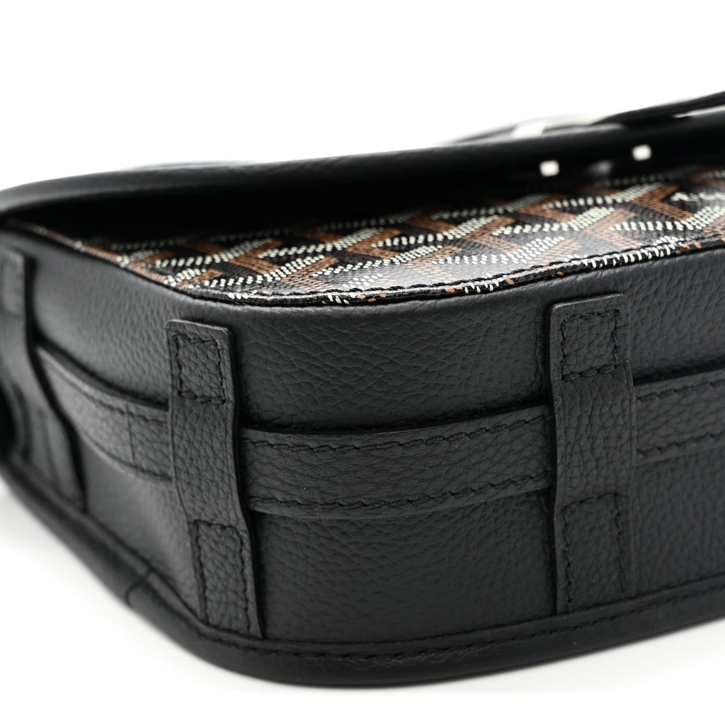Goyardine Belvedere II PM Messenger Bag Black