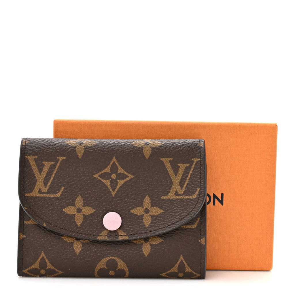 Monogram Rosalie Coin Purse Rose Ballerine