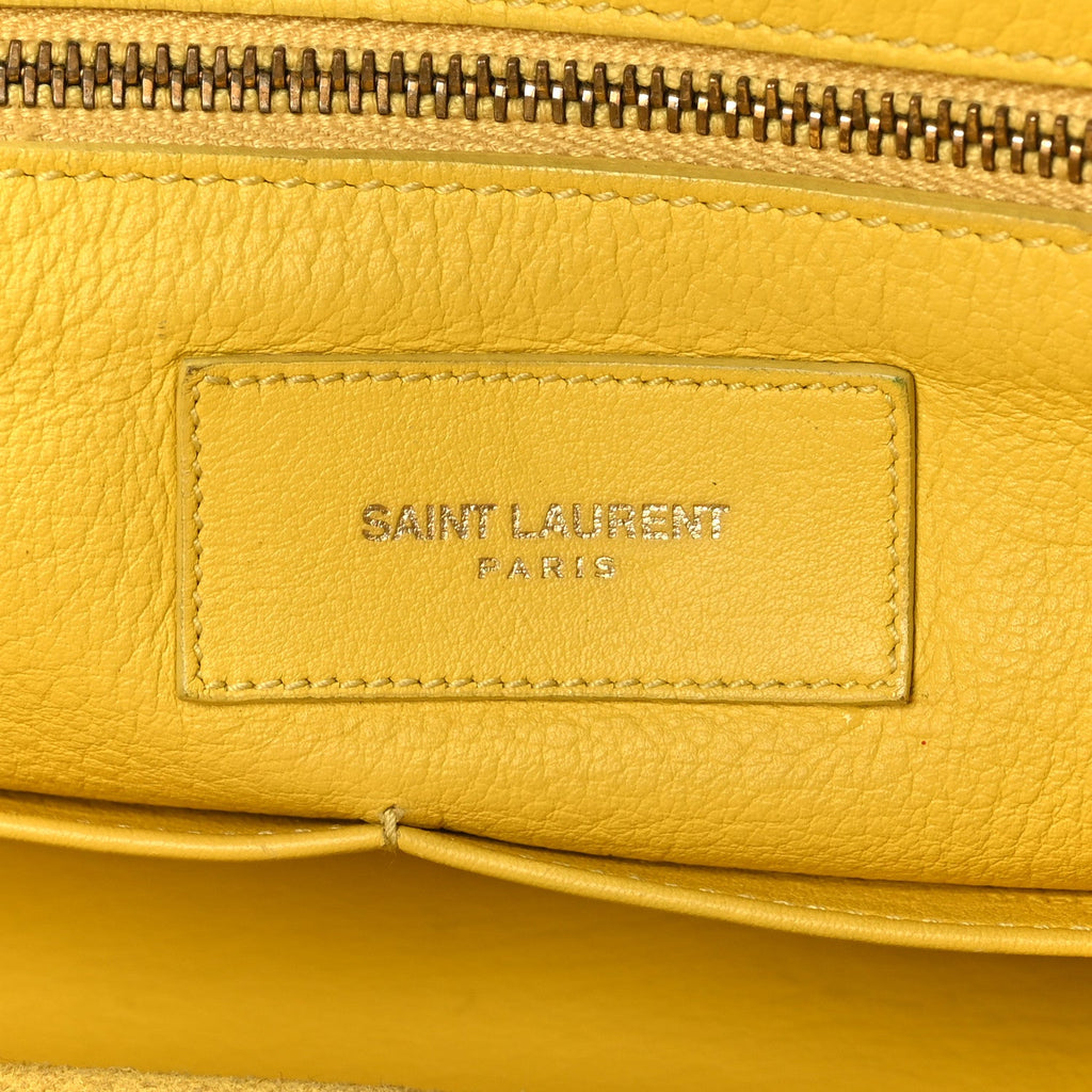 Calfskin Medium Classic Y Cabas Soleil