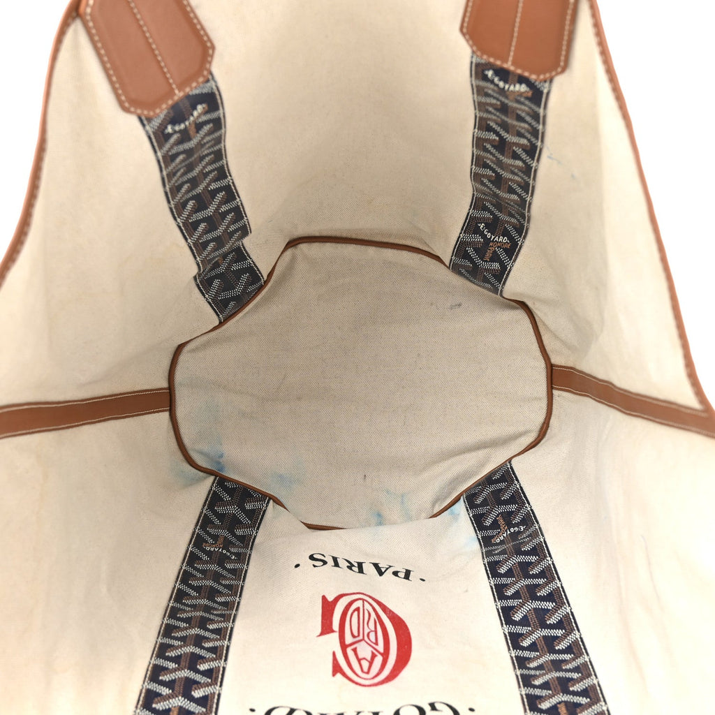 Goyardine Reversible Belharra Navy Gold
