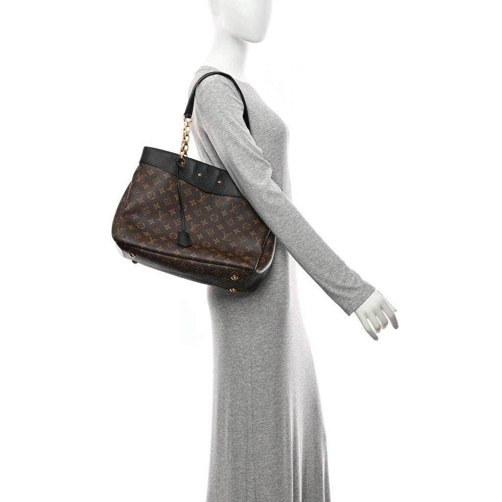 Monogram Pallas Shopper Black