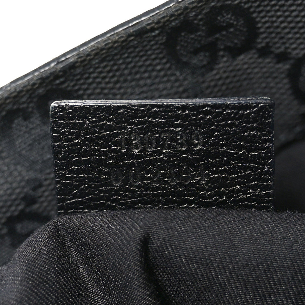 Calfskin Small Abbey Tote Black