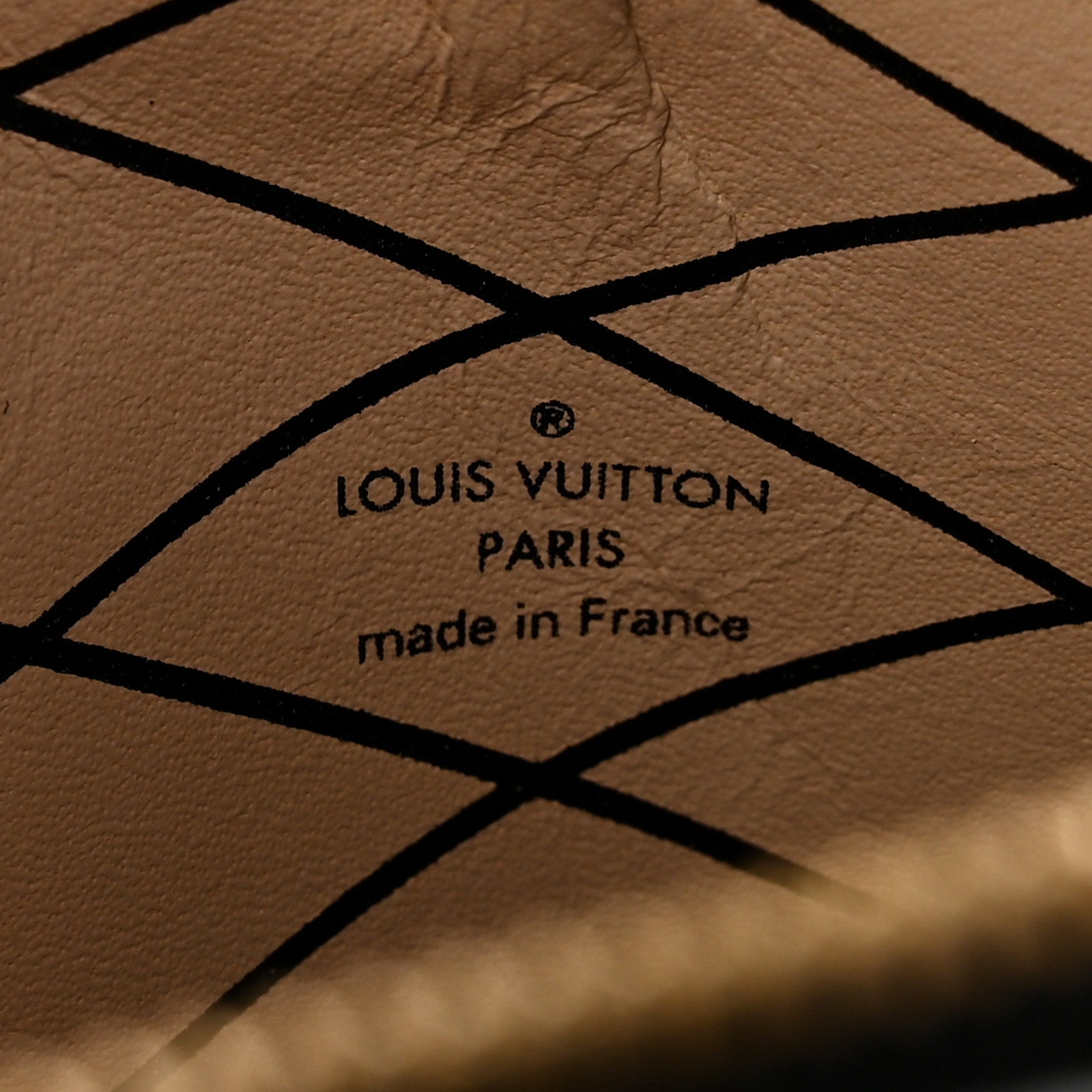Reverse Monogram Trunk Clutch