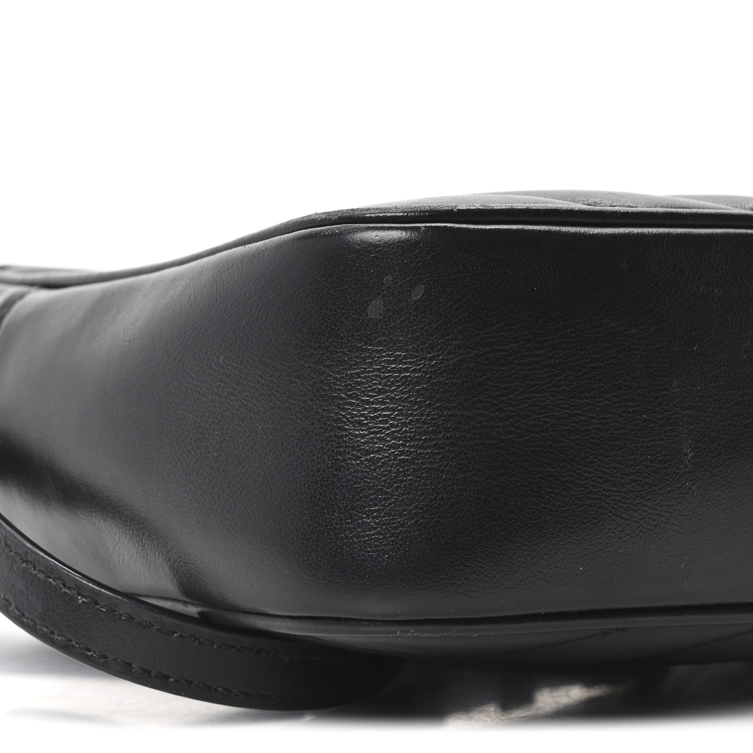 Calfskin Matelasse Monogram Lou Camera Bag Black