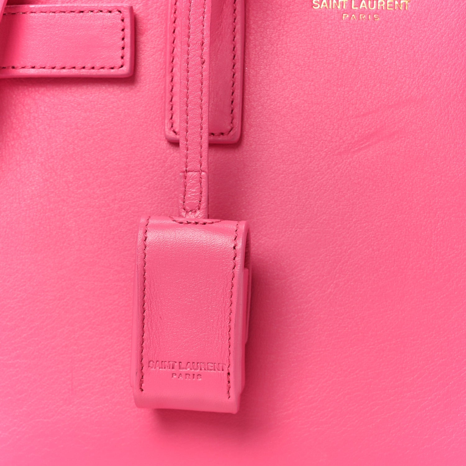 Calfskin Nano Sac De Jour Lipstick Fuchsia
