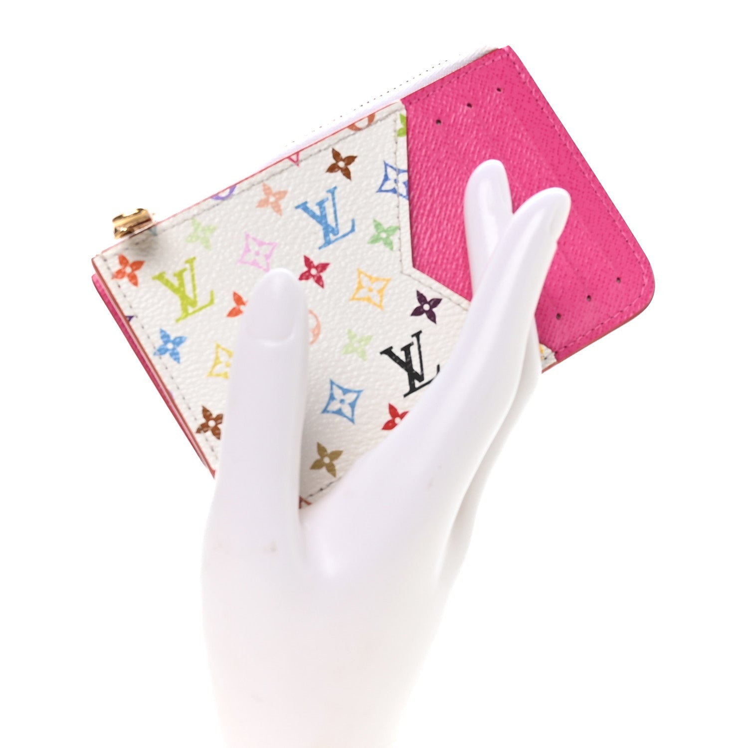 LV X TM Monogram Romy  Holder Kawaii Pink