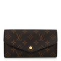 Monogram Sarah Wallet NM Fuchsia