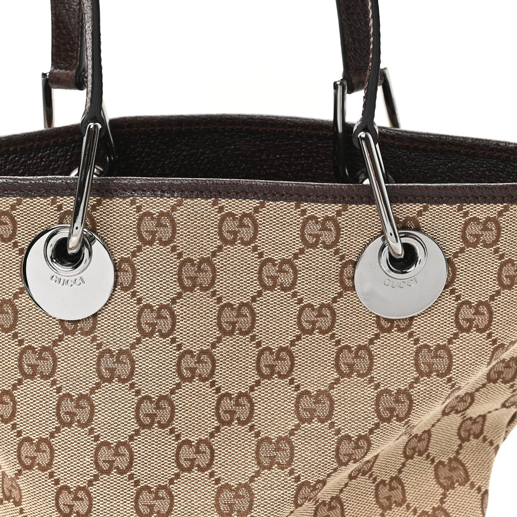 Monogram Small Eclipse Tote Brown
