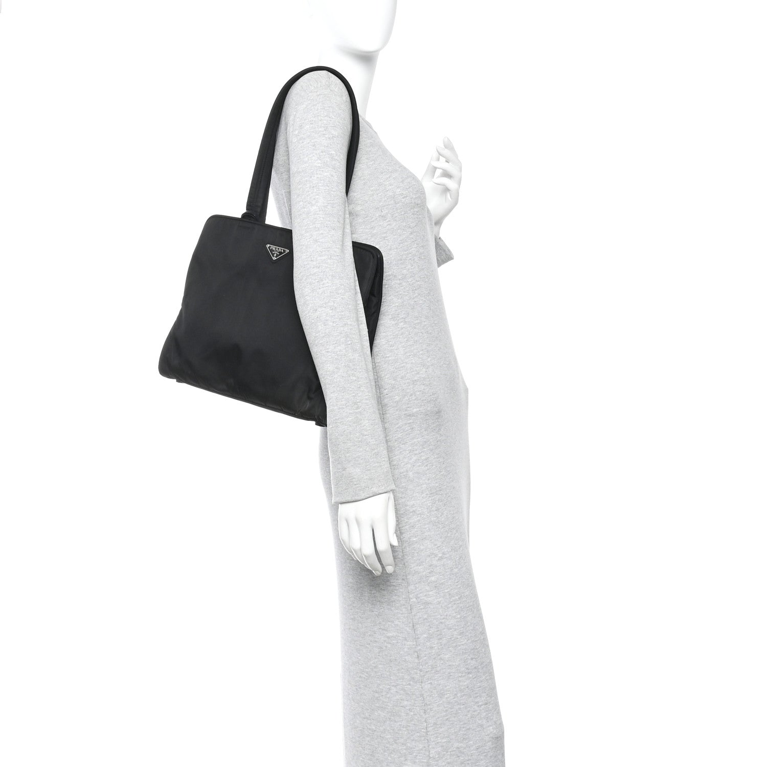 Tessuto Nylon Tote Black