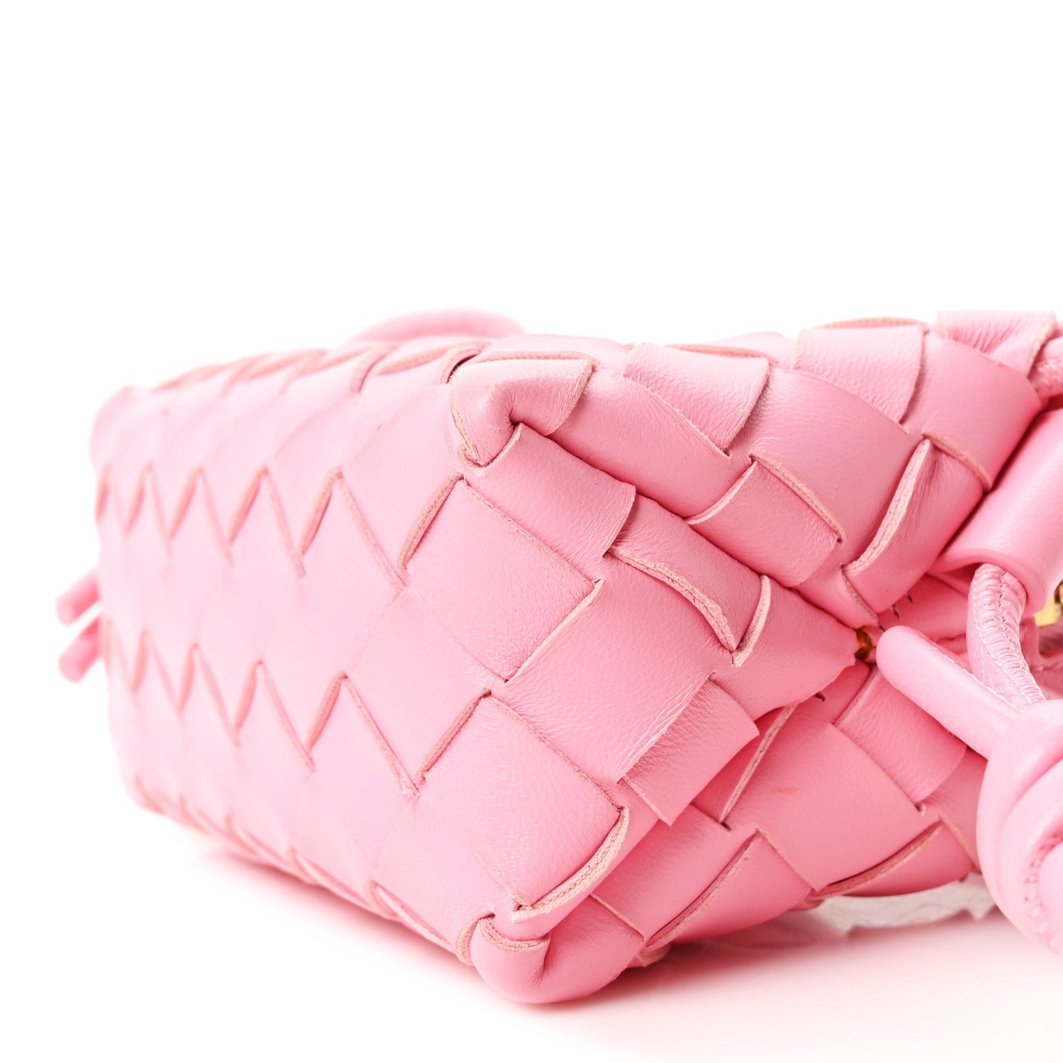 Nappa Intrecciato Candy Loop Camera Bag Ribbon