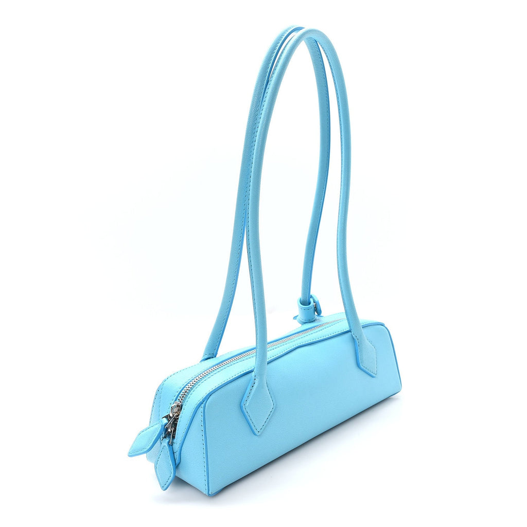 Shiny Goatskin Small Le Teckel Bag Amazonite